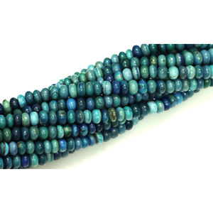 Cuentas Redondas de Ópalo Azul Prusia: Piedras Preciosas Lisas AAA para Artesanía (7-11 mm) - Product Image 6