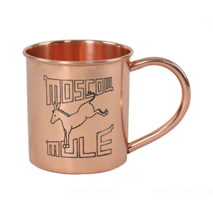 Tasse à bière en cuivre Gobelets en acier inoxydable pour vodka Drinkware Farmhouse Fêtes de Noël et du Nouvel An - Product Image 6