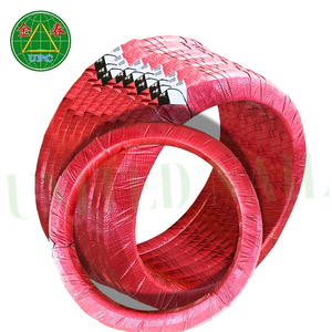 BWG Cuerda de alambre de acero de alta resistencia calibre 9 Fuerte Durable para aplicaciones de servicio pesado envuelto con película de PE PP de Vietnam - Product Image 4