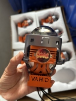 VAHID Nouvelle Lentille de Projecteur Bi-LED Haute Puissance pour Amélioration des Feux de Voiture, Feux de Croisement et de Route 6000K 12V, Rétrofit de Phares Bi-LED Auto