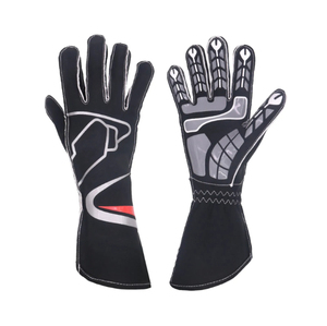 OEM ODM Service Pakistan Fournisseur en gros Respirant Go Kart Conduite Gants de sports d'extérieur Gants de course Karting personnalisés - Product Image 1