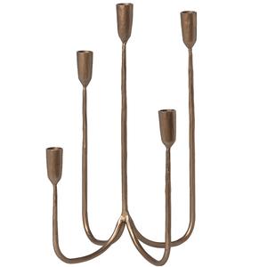 High Quality Taper Shape Christmas <b>Candelabra</b> Handmade Eco-Friendly Metal for Home & Wedding Decorations - Product Image 3