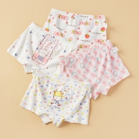 Livraison rapide mignon Boxer imprimé culotte pour adolescentes Anti-lumière été GOTS certifié sac en plastique emballage Vietnam fabricant