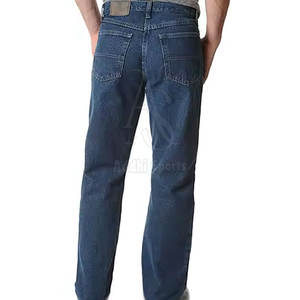 Vente en gros de pantalons jeans décontractés pour hommes fabriqués sur mesure avec la dernière conception quantité minimale de commande bas taille moyenne léger 100% coton épaisseur moyenne - Product Image 6