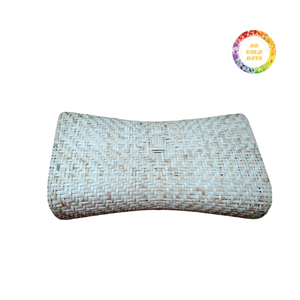 Almohada de ratán tejida a mano al mejor precio, natural y cómoda para dormir - Product Image 4
