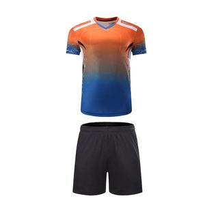 Top qualité hommes vêtements de sport Tennis uniforme pour adulte respirant trucs en gros personnalisé femmes Tennis de Table uniformes - Product Image 1