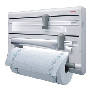 ที่วางม้วนกระดาษแบบติดผนังสามชั้น (38.5x7x26.5 ซม.) COMFORTLINE สีขาว 25703 - Product Image 1