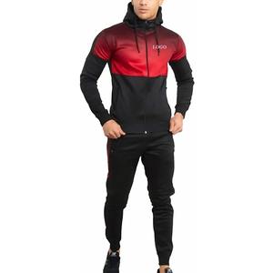 Active Wear Jogging & Running Survêtement Pour Hommes 2024/Vente en gros Meilleure Qualité Bicolore À Capuche Hommes Survêtements Décontractés - Product Image 1