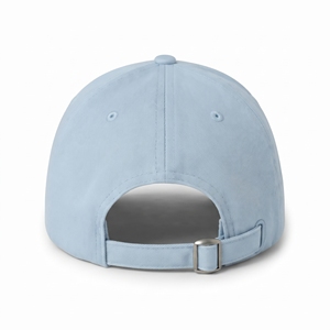 Gorra de Béisbol Ajustable Azul Claro con Visera Plana y Cordón Trenzado, Informal, Transpirable, Impermeable, 100% Algodón, Personalizable - Product Image 3