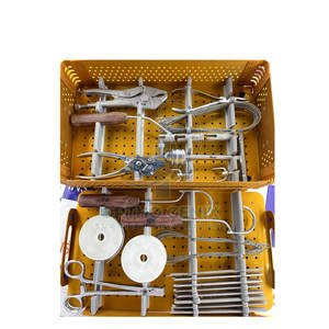 Juego de instrumentos de alambre K ortopédicos, Kit de herramientas de fijación ósea, Manual de alta calidad, acero inoxidable, uso hospitalario duradero fiable - Product Image 3