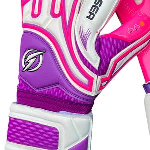 Guantes de portero de látex alemán de 4mm de alta calidad, diseño de logotipo personalizado con guantes de fútbol de agarre fuerte - Product Image 3