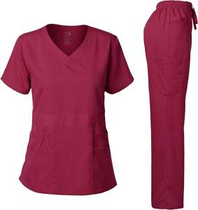 Uniformes médicos cómodos de nueva moda para mujer, Joggers elásticos suaves, conjuntos rectos, trajes de enfermería para mujer - Product Image 2