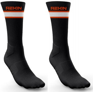 Calcetines deportivos atléticos con logotipo personalizado para hombre, poliéster/LICRA sin costuras de mejor rendimiento, posición corporal totalmente personalizada, ODM al por mayor - Product Image 1