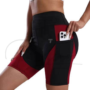 <b>Compression</b> <b>Shorts</b> <b>Women</b> Active Sportswear Running <b>Shorts</b> Regular Fit Elastic Waist Yoga <b>Shorts</b> Autumn Breathable Sweat-Wicking - Product Image 3