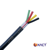 Cable Coaxial Digital RG6 de 75 Ohmios, Cable de Alta Velocidad con Cuádruple Blindaje para TV Inteligente 4K UHD, Internet de Banda Ancha y Antena Parabólica