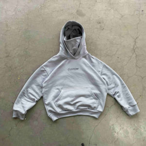 Sudadera con Capucha Elevate Play para Hombre, 100% Algodón, 300g, Secado Rápido, Transpirable, Estilo Urbano, con Costuras en Contraste para Invierno - Product Image 1