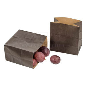 Sacs d'emballage alimentaire sandwich kraft hot dog pains de restauration rapide sac en papier matériau écologique sac refermable pour hot-dog sandwich - Product Image 4