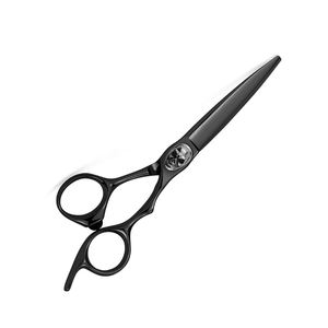 Tijeras de corte de pelo de peluquero de acero inoxidable con revestimiento de Color negro Tijeras de corte de pelo de peluquero de acero alemán VG10 - Product Image 2