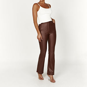 Pantalon en cuir pour femme 2026, pantalon en cuir de haute qualité pour femme, pantalon en cuir pour femme 2026, faible MOQ - Product Image 3