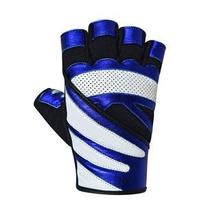 Gants de fitness respirants antidérapants avec sangle de poignet réglable pour la musculation, l'entraînement en salle de sport et les séances quotidiennes (matériau PU unisexe) - Product Image 1
