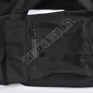 Pantalon Cargo Homme Noir Imperméable avec Doublure Polaire à Taille Élastique et Cordon de Serrage et Plusieurs Poches - Product Image 5