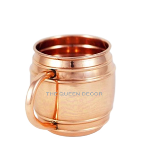 Hammered Texture Copper Metal <b>Set</b> of 2 Pcs Coffee <b>Tea</b> & Drinks Cups Use Tableware Office Home Other Drinkware - Product Image 3