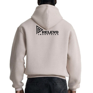 เสื้อฮู้ด600gsm ผู้ชายสำหรับฤดูหนาวเสื้อฮู้ดแบบสวมหัวมีน้ำหนักมากเสื้อฮู้ดพิมพ์ลายแบบกำหนดเองไหล่ตกเสื้อฮู้ดแบบเรียบ - Product Image 4