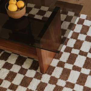 Tapis en laine moderne noué à la main de style marocain à prix d'usine personnalisable pour intérieurs de luxe et maisons faits à la main en Inde - Product Image 4