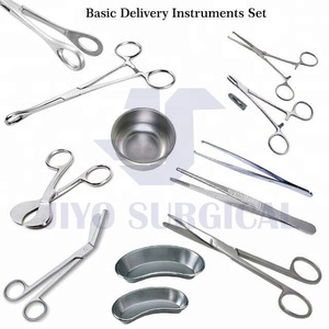 Vente A + qualité allemande, ensemble de livraison de base, livraison gynécologique, Instruments chirurgicaux, acier inoxydable de haute qualité - Product Image 2