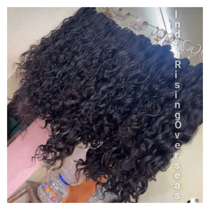 ผมต่อลอนธรรมชาติแบบนุ่ม100เป็นมัดผมมนุษย์ความเงางามเต็มรูปแบบ - Product Image 1