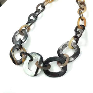 100% buffalo horn customized shape and color vintage style jewelry <b>fashion</b> <b>necklaces</b> for woman/ <b>necklace</b> sets for women jewelry - Product Image 2