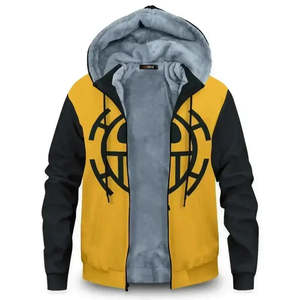 One Piece Winter Veste Capuche Anime <b>Costumes</b> Vest with Hood - Product Image 2