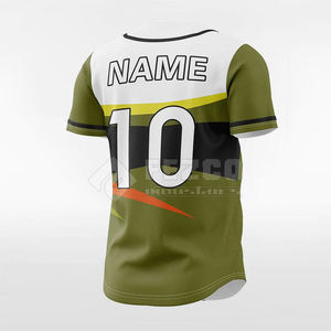 Maillot de baseball pour hommes grande taille 2025 Meilleure vente Respirant Séchage rapide Personnalisable 100% polyester Vêtements de sport - Product Image 5