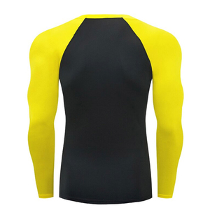 Manufacture Men <b>Swim</b> <b>Shirt</b> Surf <b>Shirt</b> Quick Dry Rush Guard Long Sleeve Rash Guard Fitness Wear for Men OEM Service - Product Image 3