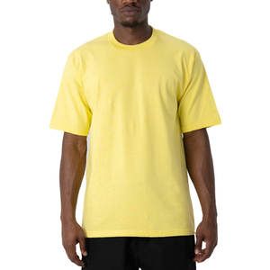 Camisetas Azules Grandes y Holgadas de Verano, Camiseta de Algodón de Manga Corta con Cuello Redondo, Top Informal Básico, Camisetas Extra Grandes - Product Image 5