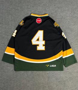 Ensembles de maillots de hockey sur glace personnalisables, logo du club personnalisé, design imprimé par sublimation, tissu respirant à séchage rapide, nom de l'équipe personnalisé - Product Image 2