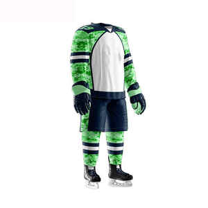 Jersey bordado de alta calidad para jugadores de hockey sobre hielo personalizado para hombres con diferentes nombres números uniforme de hockey sobre hielo al por mayor - Product Image 6