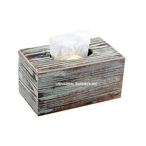 Caja de pañuelos de madera con acabado personalizado, soporte de pañuelos hecho a mano de calidad Superior, caja de pañuelos elegante clásica - Product Image 4