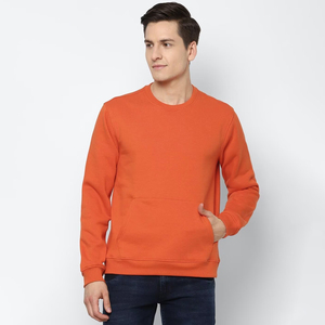 OEM ODM Pull d'hiver personnalisé de haute qualité pour hommes, motif solide, col gaufré, pull en tricot anti-rétrécissement, sweat-shirt en tricot - Product Image 3