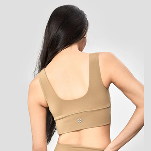 Sujetador deportivo transpirable para mujer para gimnasio, yoga, estilo simple con servicio de personalización - Product Image 2