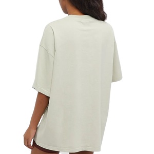 Custom Women Short Sleeve Crewneck <b>Crop</b> <b>Top</b> T-Shirt 100% Organic Cotton Eco-Friendly Breathable Fitness Corduroy Fabric 2026 - Product Image 2