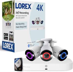 Meilleures ventes pour le kit d'enregistreur vidéo réseau N844A02 4K 16/8 canaux, système de sécurité - Product Image 1