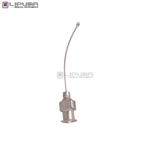 Aguja de sutura oftálmica, Punta traumática en forma de oliva, Control de tejido, perforación escleral minimizada, instrumentos médicos microquirúrgicos - Product Image 4