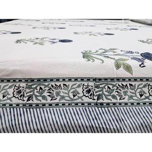 Tinh khiết bông tay khối in bedsheet Set mềm vải thoáng khí với phù hợp với vỏ gối Vua Kích thước có sẵn ở mức giá thấp - Product Image 4