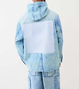 Chaqueta Varsity Personalizada de Fábrica OEM con Diseño Desgastado por el Sol, Cuello Alto, Reversible, Bordado Vintage en la Parte Delantera para Hombre - Product Image 5