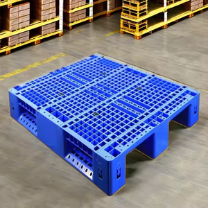 Paletas de plástico bidireccionales de alta calidad para uso en almacén y fábrica hechas de polipropileno y polietileno de alta resistencia - Product Image 4