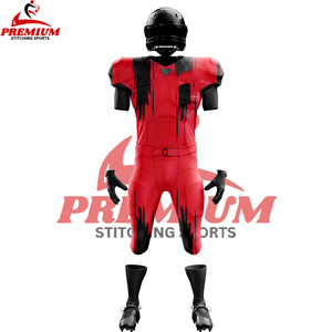 Maillot et pantalon de football américain personnalisés en sublimation pour hommes, uniforme de football américain sur mesure avec logo et nom de l'équipe - Product Image 3