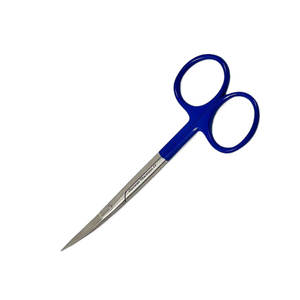 Ciseaux à iris plaqués or 115mm Ciseaux à gencives doublement incurvés Ciseaux à iris droits pour gencives dentaires - Product Image 2