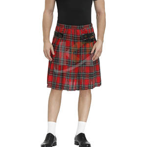 Nouveau Style sur mesure hommes tartan kilts couleur unie hommes Tartan Kilts à vendre fabriqué au Pakistan hommes Tartan Kilts - Product Image 6