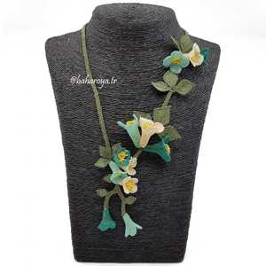 สร้อยคอลูกไม้สีเขียวเข็มสำหรับงานปาร์ตี้ในโอกาสต่างๆ - Product Image 1